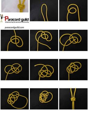 knots for parachute cord   bracelet diamond knot knot lanyard overhand knot parachute cord 2014 (1)